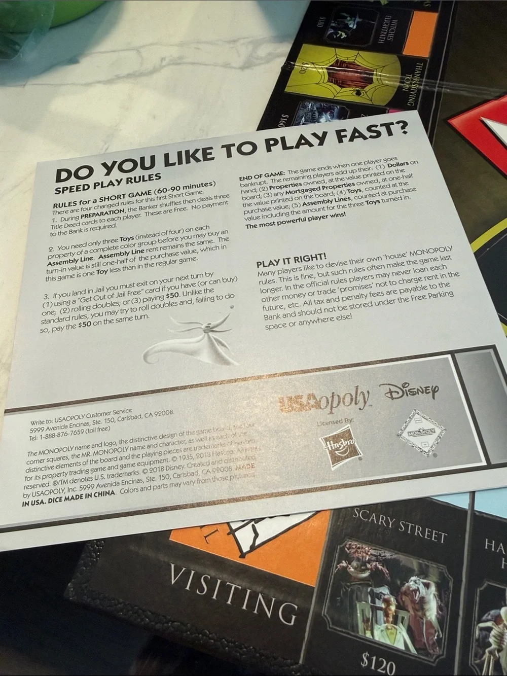 Monopoly featuring nightmare